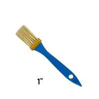 Кисть малярная плоская 25 мм, 1", нейлоновый ворс 40 мм, пластиковая рукоять, "MAXIMUM"